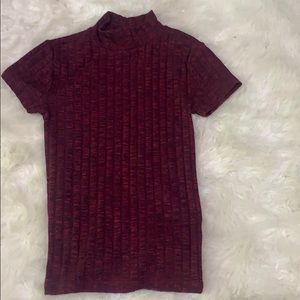 Short sleeve turtleneck